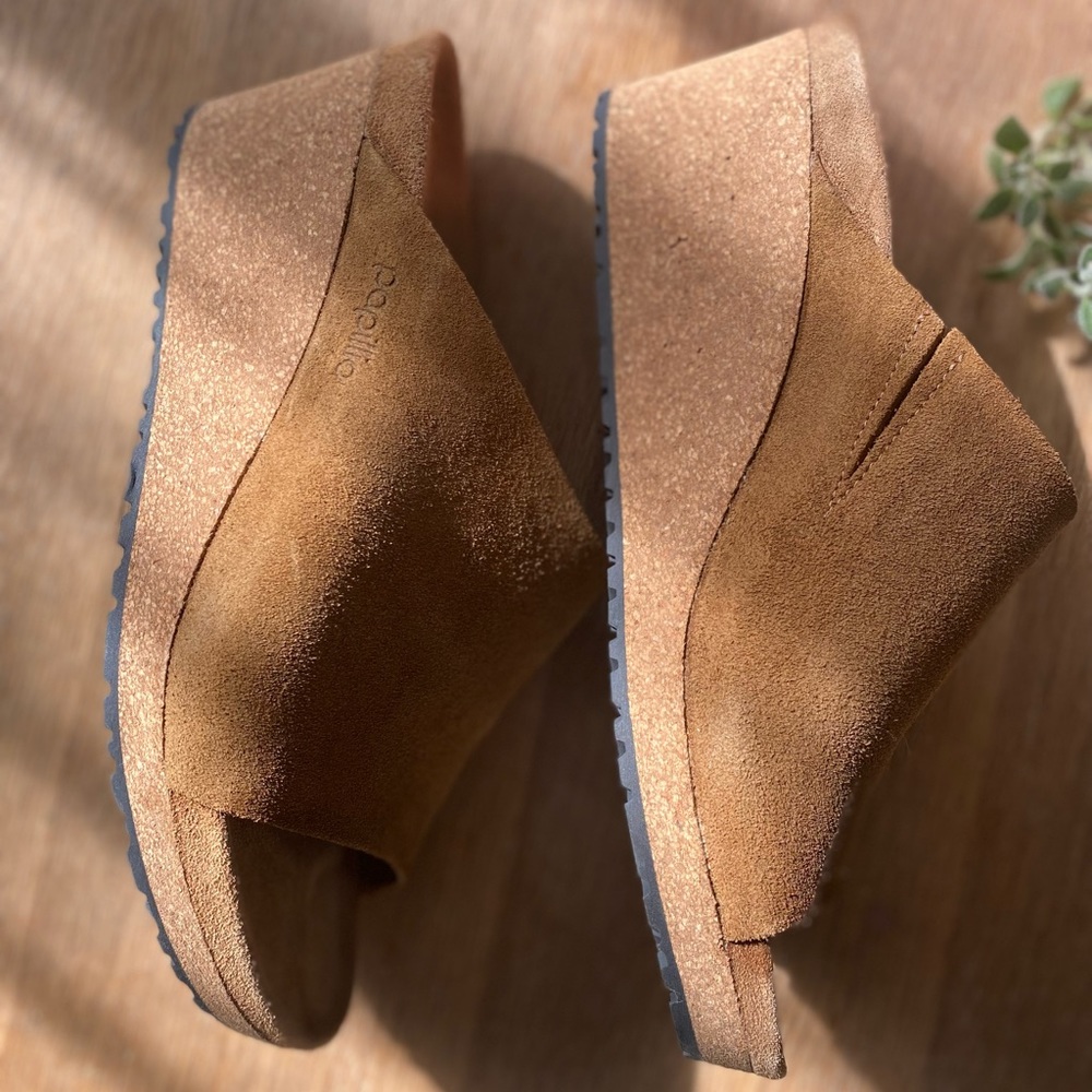 Birkenstock Namica Suede Leather Wedge size 42